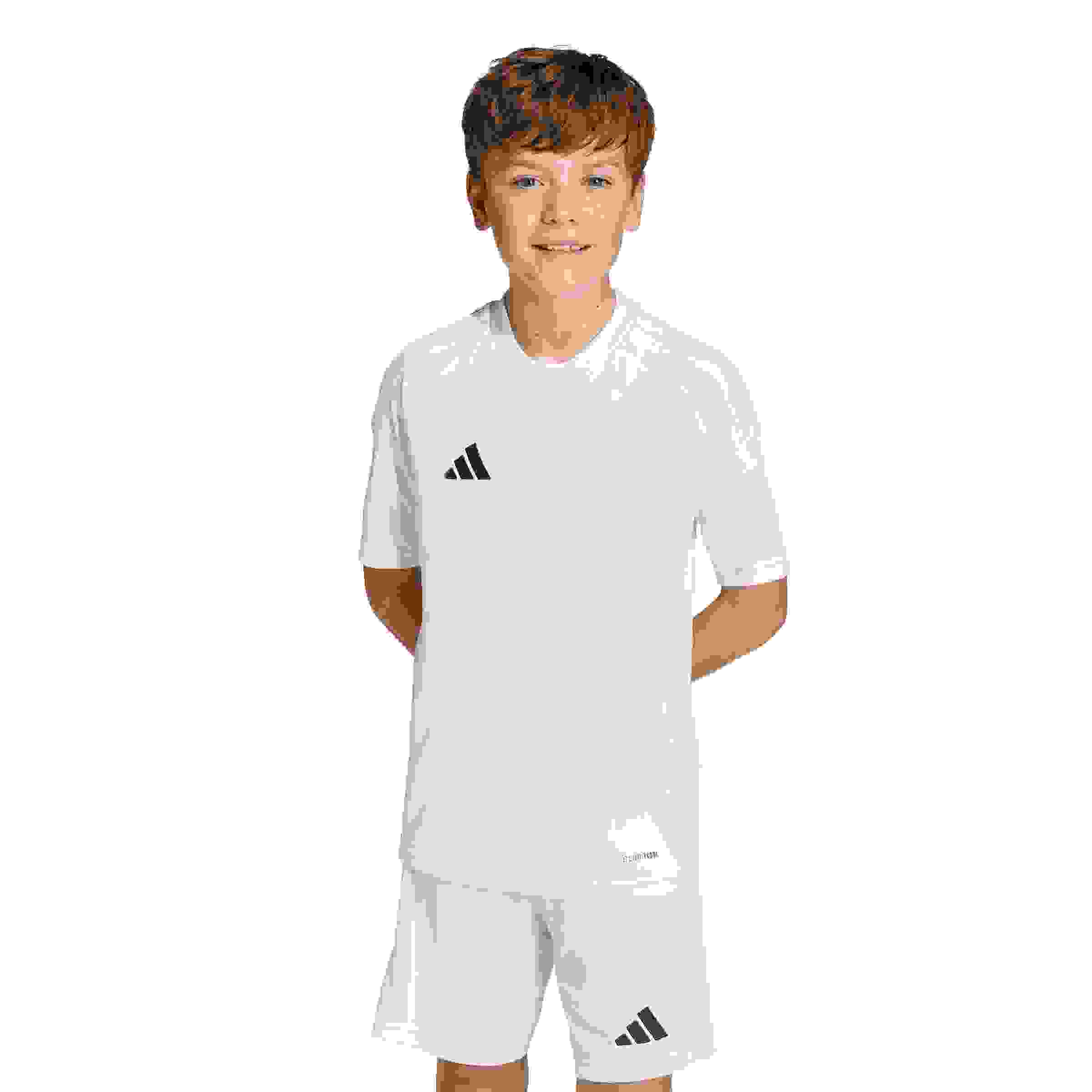 adidas Tiro26 Big Boys' White Soccer League Jersey